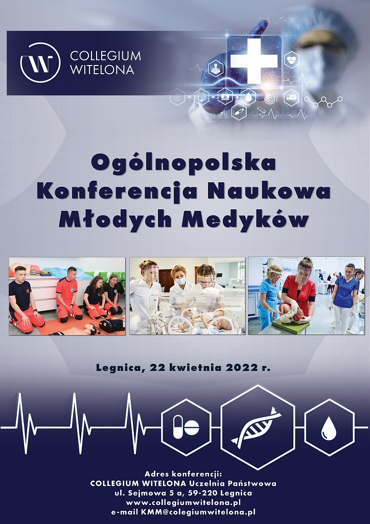 Plakat IV Ogólnopolskiej Studenckiej Konferencji Młodych Medyków