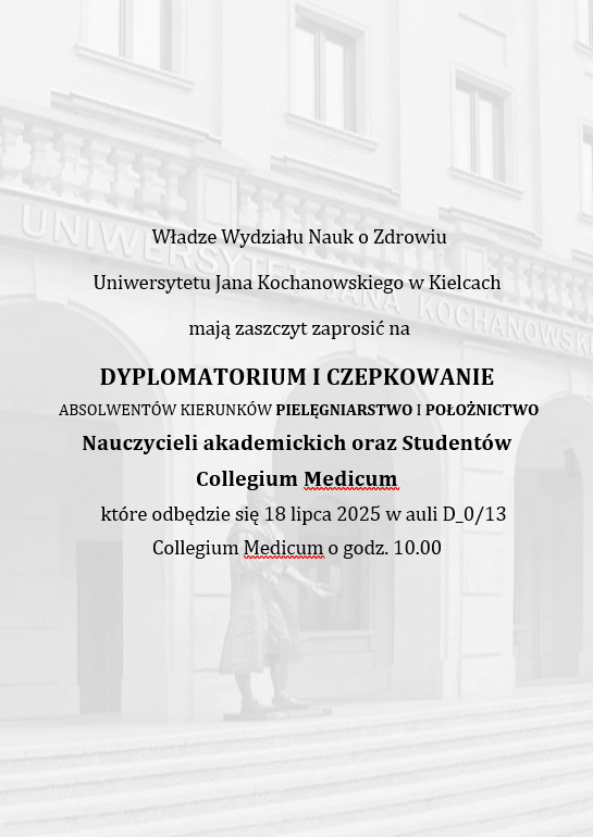 dyplomatorium czepkowanie 2025