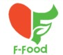 logo F-Food pół serce i pół litera F