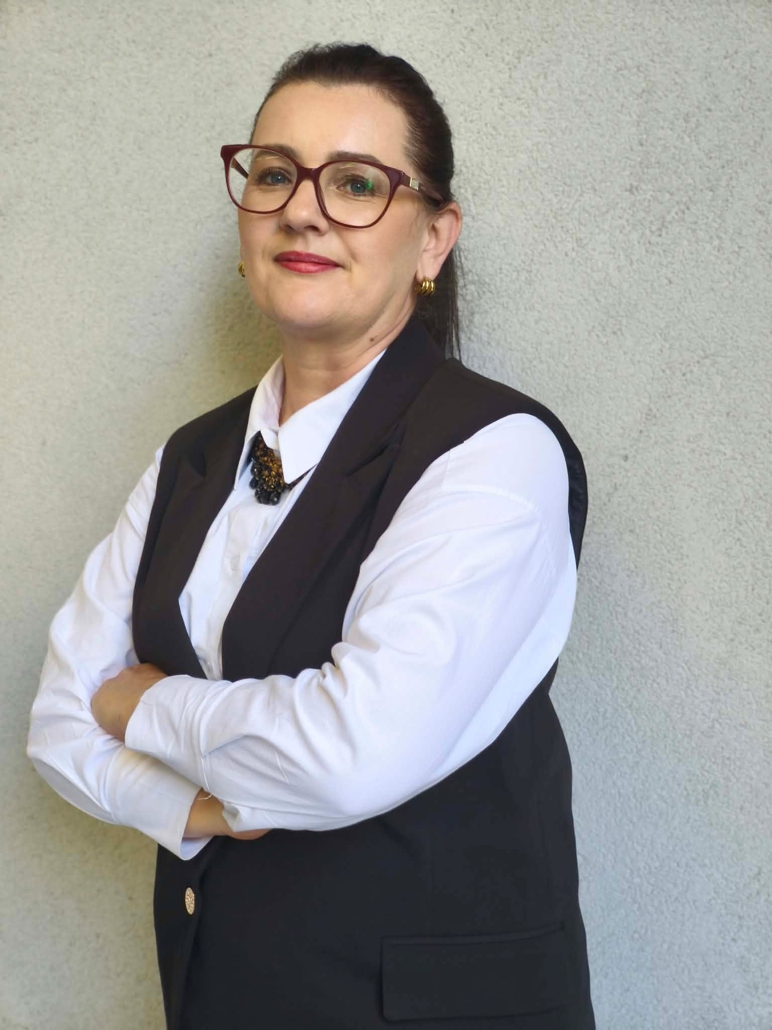 na zdjęciu mgr Beata Niebudek