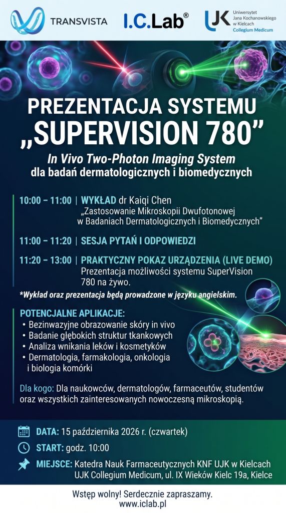 Plakat przedstawiający Wydarzenie "Prezentacja systemu SuperVision 780"